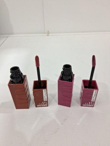 2pc maybelline new york Super Stay Vinyl Ink Longwear Liquid Lipcolor Lipsticks - 4.2ml each - 115 peppy / 165 edgy image 3