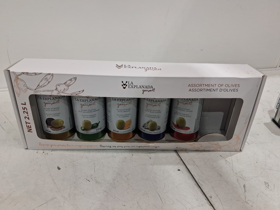5PK La Explanada Assorted Stuffed Olives- 2.25L image 2