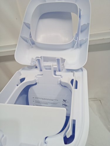 DIAPER GENIE SIGNATURE PAIL EASY ROLL WITH REFILL BAGS - WHITE (MODEL: ‎I000602) image 4