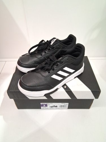 KID'S ADIDAS TENSAUR SPORT 2.0 SPORTSWEAR SHOE - SIZE 3 - WHITE/BLACK (style: JQ2872 1927856) image 2