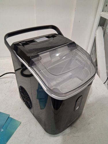 Euhomy Countertop Nugget Ice Maker - Makes 34lbs in a day - Black (Model: IM-12S / IM002-NBL-CAEH) image 4