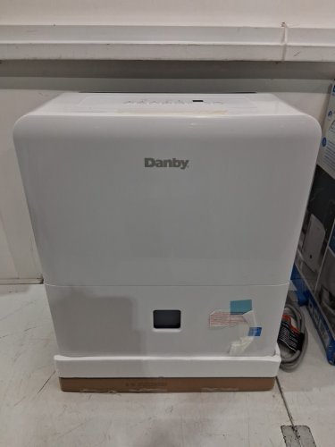 Danby 10.4L Energy Star Dehumidifier with Smart Dehumidify and led display - 1500 Sq.FT - WHITE (MODEL: DDR020BJ2WDB) image 3