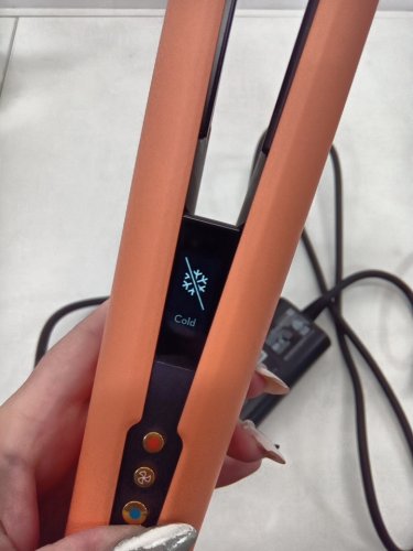 dyson airstrait wet to dry hair straightener - LIMITED EDITION APRICOT/ TOPAZ  (model: ht01) image 13