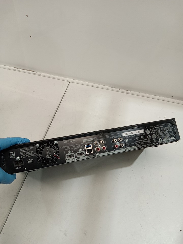 Panasonic Ultra HD Blu-ray Player with Dolby Vision, Hi-Res Audio & Voice Assist - Black (MODEL: DP-UB820PCK) image 15