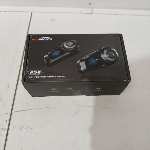 FODSPORTS FX-S Motorcycle Helmet Bluetooth Headset -DOUBLE PACK -IP67 Waterproof-Noise Reduction-Microphone (model:FX-S) image 2