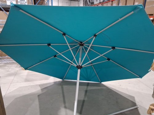 Costway Patio Market Umbrella -9FT- Turquoise (MODEL: OP70379NY) image 4