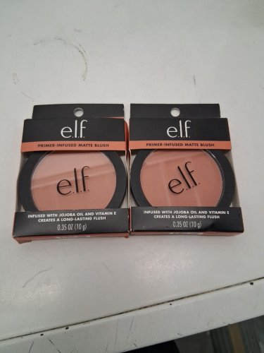 2PK E.L.F primer infused matte blush - always rosey - 10g/each image 2
