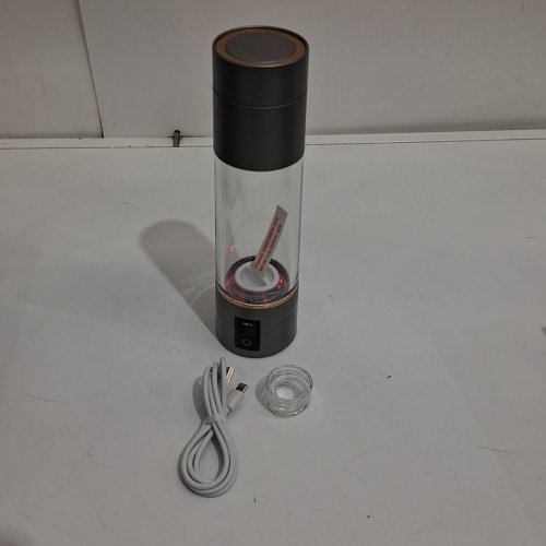 PUREPEBRIX portable Hydrogen Water Bottle Generator - 6360 PPB - silver (model: h4000) image 3