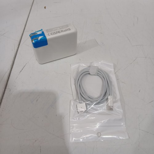 140W USB-C Power Adapter & USB-C to mag3 Magnetic 3 Cable Compatible with Mac Book Pro/Air 2021-2023 M1,M2,M3 14-16" - white/grey (model: PD-140W) image 4