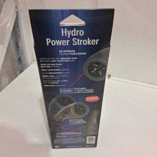 apollo Hydro Power Stroker with 30 functions - BLACK image 3