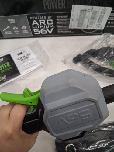 **tool only** ego power+ cordless electric power head with multihead attachment system - 56v - 41" - grey/black (model: ph1420) image 4