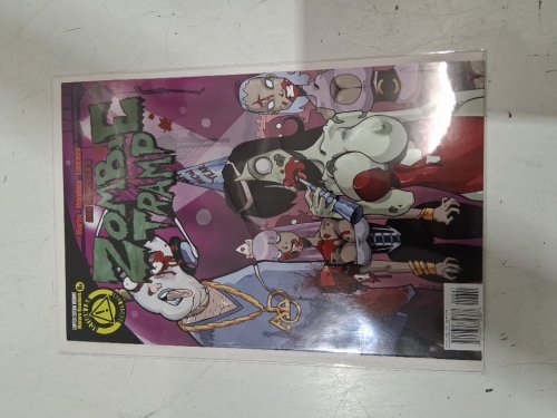 zombie tramp #64 - limited edition variant - new year's eve special  - action lab comics image 2