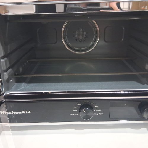 KITCHENAID 9-IN-1 DIGITAL COUNTERTOP CONVECTION AIR FRYER OVEN - 21L CAPACITY - MATTE BLACK (MODEL: KCO124BM) image 7