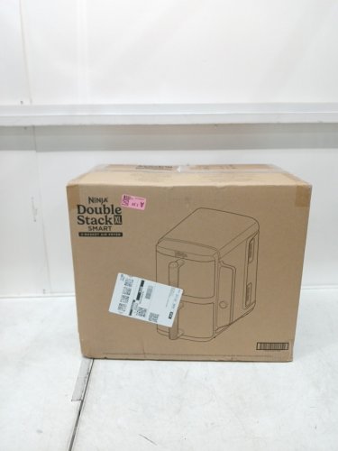 Ninja 6-in-1 DoubleStack Smart XL 2-Basket Air Fryer WITH THERMOMETER - 10qt CAPACITY (5QT/BASKET)- grey (model: sl451c) image 2