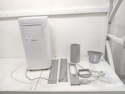 AOBOSI PORTABLE AIR CONDITIONER - REMOTE CONTROLLED, WIFI ENABLED, SILENT MODE, DEHUMIDIFIER - 10000 BTU - WHITE (MODEL: ‎ABS-A019E-06KR) image 3