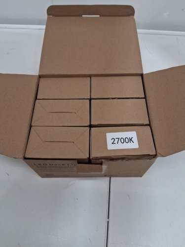 6pk HIBOITEC 6 Pack Low Voltage LED Deck Lights - 2700K 12-36V - warm (model: hzt-1008j) image 3