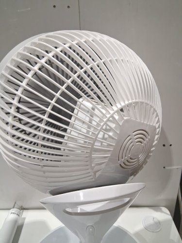 Woozoo 360° Pedestal 12-SPEED Air Circulator - ADJUSTABLE HEIGHT 21" TO 40" - WHITE (Model: STF-360DC/1747373) image 4