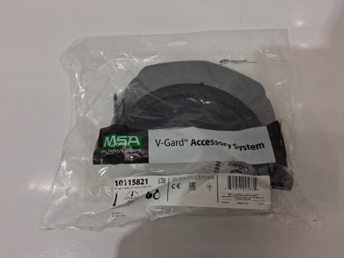 MSA V-Gard® Face Shield Frame - one size fits most - grey  (model : 10115821) image 2