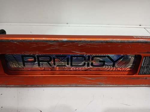 Envy Scooters Prodigy X Pro Scooter - 34" x 27" x 5" - Orange/black image 4