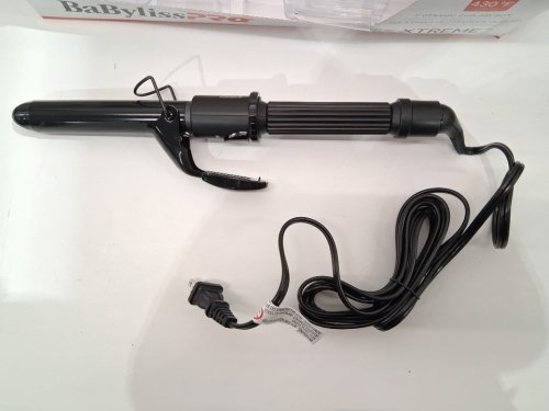 BABYLISSPRO CERAMIC CURLING IRON WITH SPRING HANDLE - 1" - BLACK (MODEL: BABC100SNC) image 3