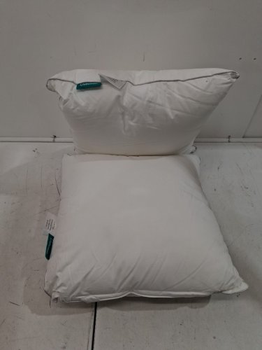 2pk oubonun throw pillow inserts - 16"X16" - white image 3