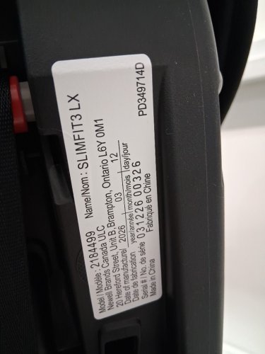 GRACO SLIMFIT3 LX 3-IN-1 CAR SEAT WITH ANTI-REBOUND BAR - GOTHAM GREY/ BLACK (MODEL: 2184499) image 5