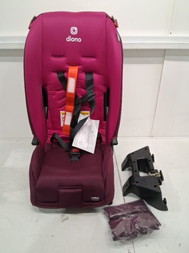 Diono Radian 3r 3-in-1 Convertible, 10 years 1 Car Seat, Slim Fit Design, Fits 3 Across - Pink Blossom (MODEL: 50624-CA-01) image 3