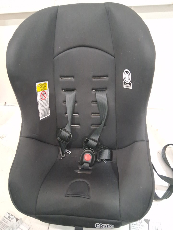 cosco kids scenera 5-point harness infant car seat with cup holder attachment - 40lbs max - black (model: ‎22183CKOT) image 3
