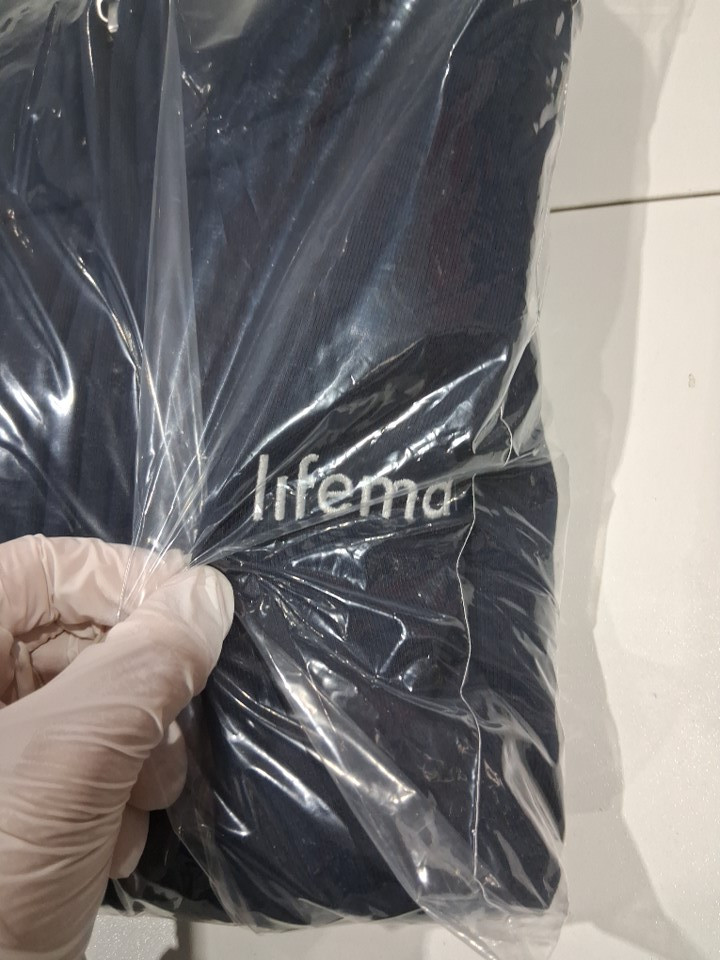 *CUSTOM* UNISEX FLEECE LINED QUARTER ZIPPER SWEATER - LIFEMARK LOGO -EXTRA LARGE - NAVY image 3