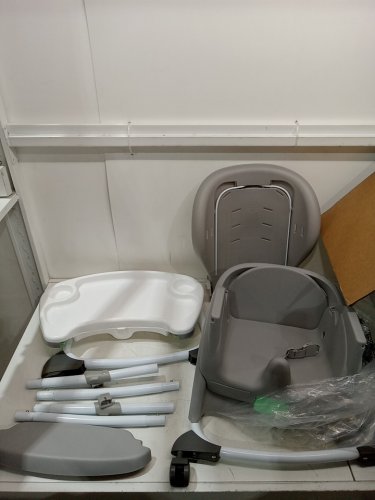 Ingenuity Trio Foldaway 6-in-1 Baby High Chair - 6M TO 5Y - GREY/WHITE image 3