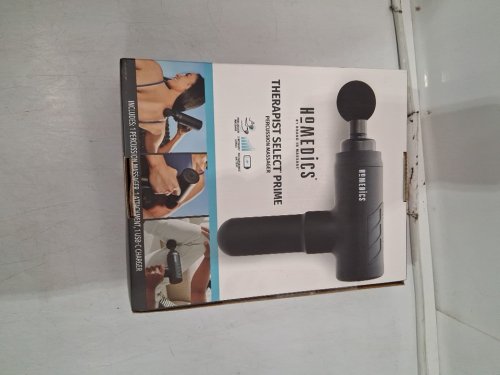 Homedics Therapist SELECT PRIME Deep Tissue Percussive Massage Gun - BLACK (MODEL: HHP-680) image 2