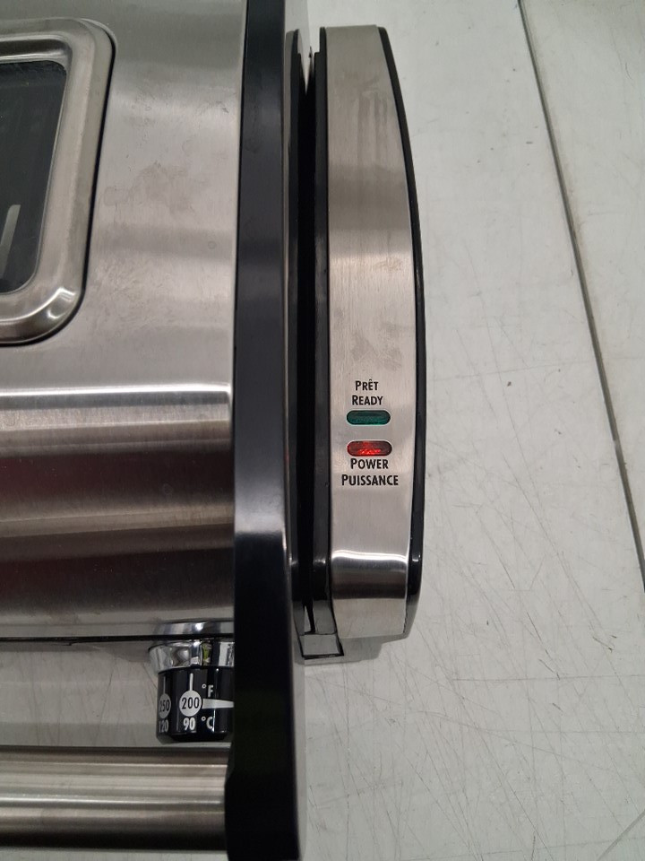 HAMILTON BEACH FLAVOUR SEARING SMOKELESS ELECTRIC GRILL - STAINLESS STEEL (MODEL: 25361C) image 2