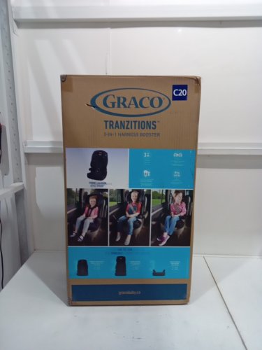 Graco Tranzitions 3‑in‑1 Harness Booster Seat with High‑Back Booster & Backless Booster, 2 Removable Cup Holders, Open‑Loop Belt Guides & Machine‑Washable Covers (MODEL: 2035724) image 2