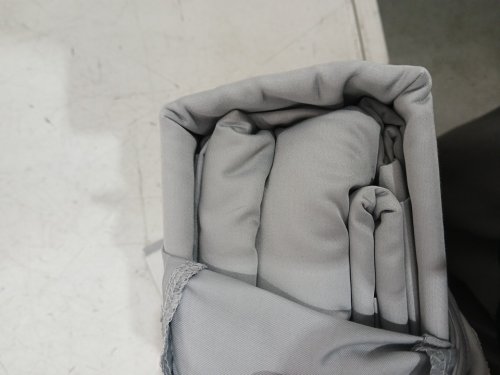 6PC Maison Madeliene Egyptian Cotton 800 Thread Count Sheet Set (4) PILLOW CASES, fitted sheet, flat sheet - queen - GREY (model: 7681006) image 5