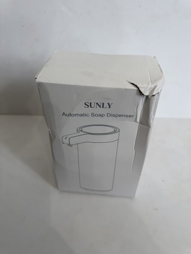 SUNLY AUTOMATIC TOUCHLESS SOAP DISPENSER - STAINLESS STEEL - (MODEL: X12-LQ-02) image 2