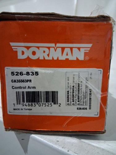 Dorman  rear Driver Side Lower Forward Suspension Control Arm - for select land rover models - (model:526-835) image 2