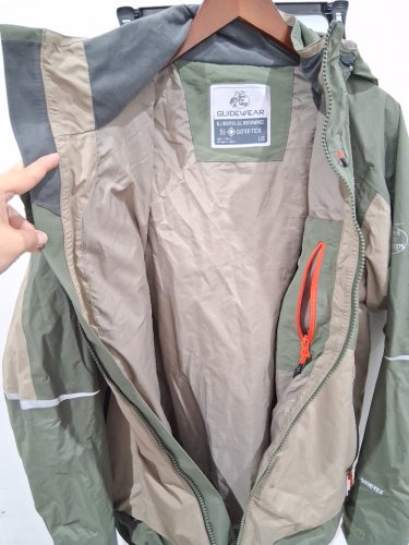 men's Johnny Morris Guidewear Elite 2L Jacket - large - green (style: 4069639) image 7