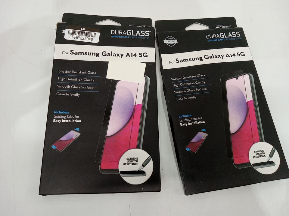 2 Duraglass Tempered Glass Screen Protector for Samsung Galaxy A14 5G (Model: 501045) image 2