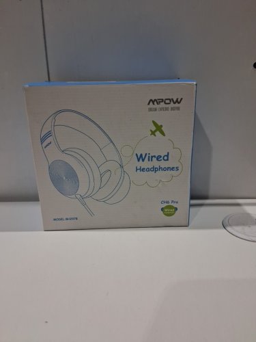 teens' MPOW CH6 Pro Wired over the head Headphones - black/red - (Model: MPBH420AB) image 2