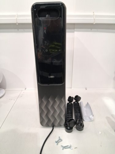 DREO electric Oil-filled radiator Heater with remote control - 1500w - dark Grey (Model: DR-HSH010) image 3