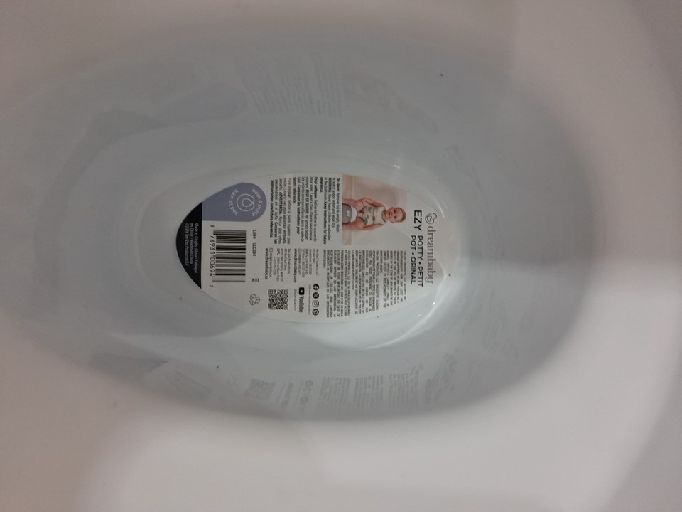 DREAMBABY EZY-TOILET POTTY TRAINING TOILET with Removable Bowl - WHITE/BLUE (MODEL: 694) image 5