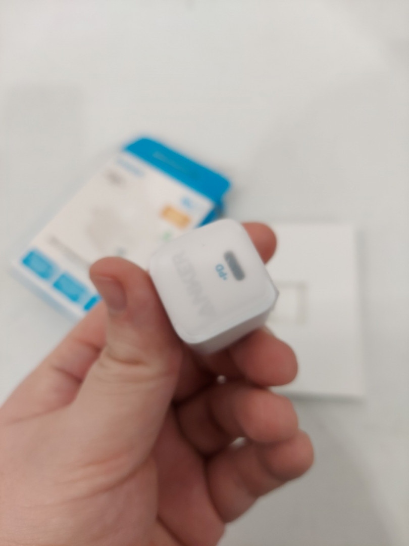 Anker Ultra-Compact USB-C fast nano Charger Block - 20W - White (Model: A2654) image 3