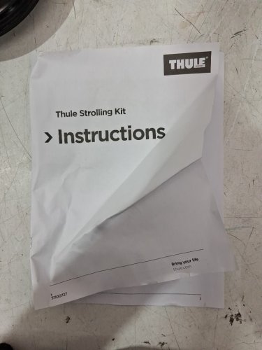 Thule Strolling Kit - CONVERTS STROLLERS INTO ALL WEATHER USE - BLACK - (MODEL:20100209) image 4