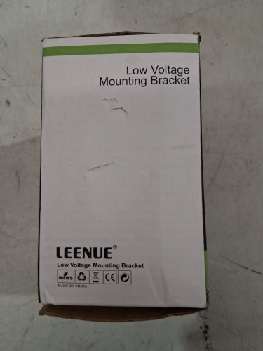 6pk leenue low voltage mounting brackets - 4.3" x 2.5" - orange image 2