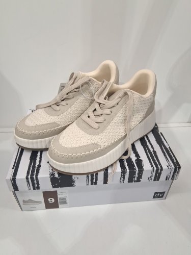 Women's DV by Dolce Vita Knit Sneakers - Size 9 - Beige (style: 1844060) image 2