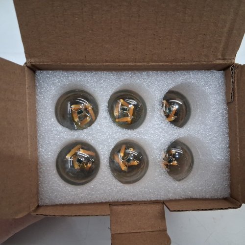 6PK LITEHISTORY 60W DIMMABLE E12 LED CANDELABRA BULBS - 2700K - WARM WHITE (MODEL: T6/T8) image 3