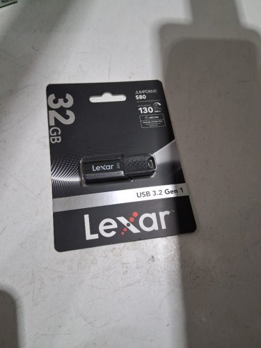 LEXAR JUMPDRIVE USB 3.2 GENERATION 1 FLASH DRIVE - 32GB - UP TO 130 MB/S - BLACK (MODEL: S80) image 2