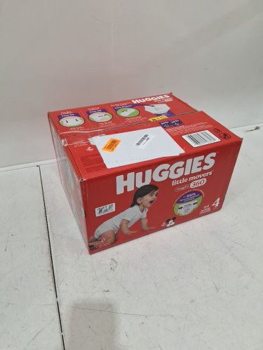 64PK HUGGIES LITTLE MOVERS huggfit Baby Diapers with 360° Waistband - SIZE 4 - disney mickey mouse(22 - 37LB) (model: 5661600) image 2