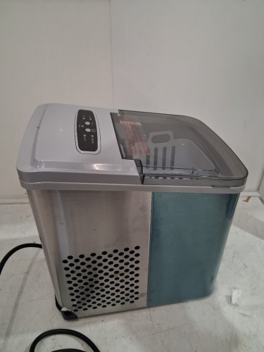 FRIGIDAIRE STAINLESS STEEL COUNTERTOP ICE MAKER - 26 LB/DAY - SILVER (MODEL: EFIC120-SS-SC) image 6