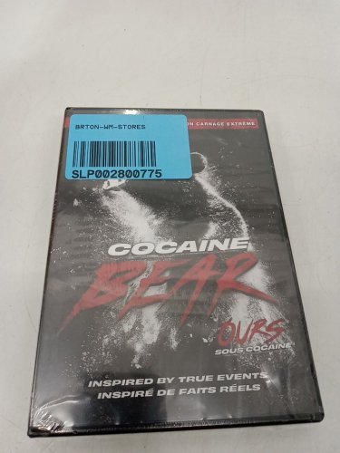 Cocaine Bear Movie Maximum Rampage Edition DVD with Alternate Ending image 2